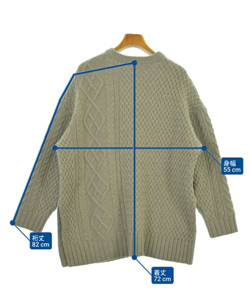 BEAUTY&YOUTH UNITED ARROWS（ビューティーアンドユースユナイテッドアローズ）ニット・セーター カーキ サイズ:-(M位) レディース/2200646473079