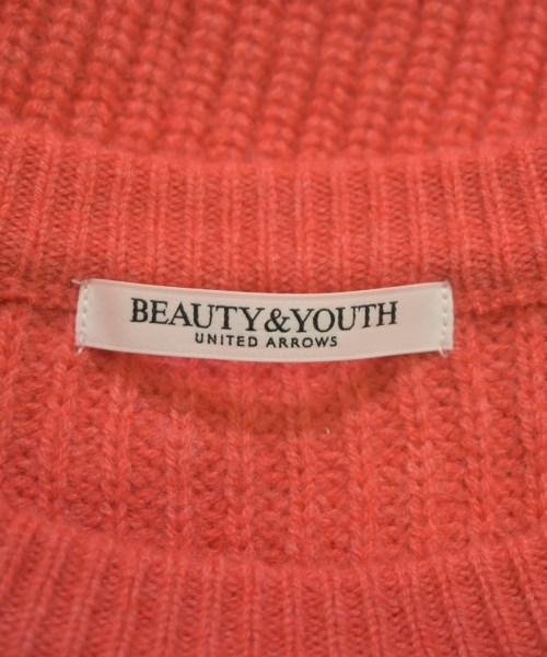 BEAUTY&YOUTH UNITED ARROWS（ビューティーアンドユースユナイテッドアローズ）ニット・セーター ピンク サイズ:F レディース/2200649037056