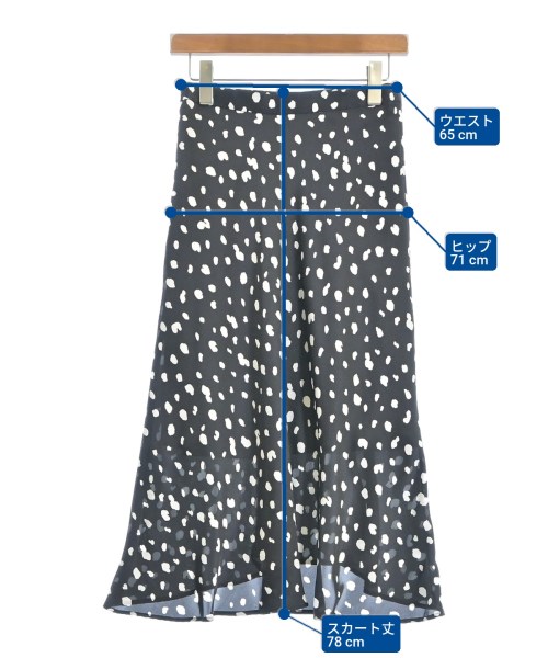 BEAUTY&YOUTH UNITED ARROWS（ビューティーアンドユースユナイテッドアローズ）ロング・マキシ丈スカート 黒 サイズ:M レディース/2200651043021