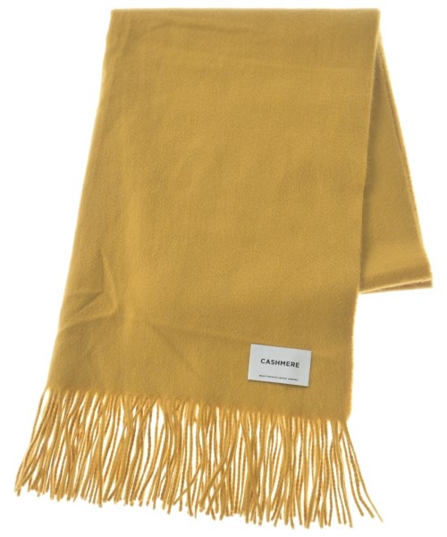 BEAUTY&YOUTH UNITED ARROWS(ビューティーアンドユースユナイテットアローズ)マフラー 黄 サイズ:-/2200656209101