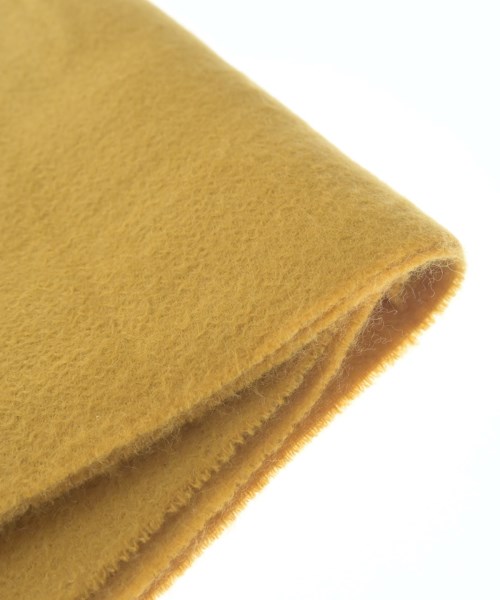 BEAUTY&YOUTH UNITED ARROWS（ビューティーアンドユースユナイテッドアローズ）マフラー 黄 サイズ:- レディース/2200656209101