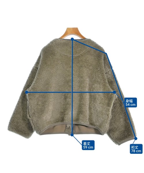 BEAUTY&YOUTH UNITED ARROWS（ビューティーアンドユースユナイテッドアローズ）ブルゾン 茶 サイズ:F レディース/2200647734056