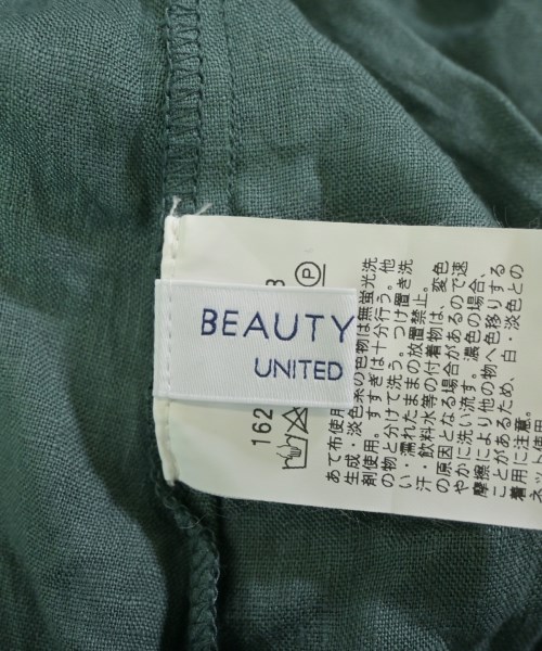 BEAUTY&YOUTH UNITED ARROWS（ビューティーアンドユースユナイテッドアローズ）ワンピース 緑 サイズ:-(M位) レディース/2200656932108