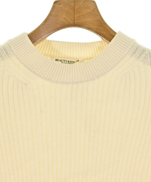 BEAUTY&YOUTH UNITED ARROWS（ビューティーアンドユースユナイテッドアローズ）ニット・セーター 白 サイズ:F レディース/2200646465012