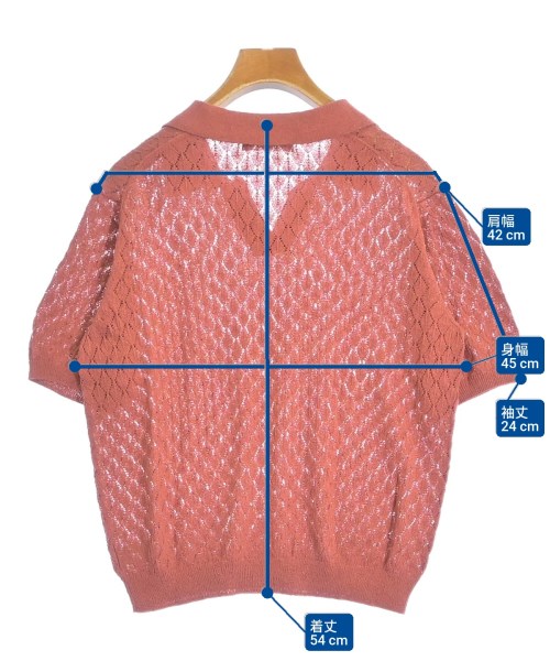 BEAUTY&YOUTH UNITED ARROWS（ビューティーアンドユースユナイテッドアローズ）ニット・セーター オレンジ サイズ:F レディース/2200649410194