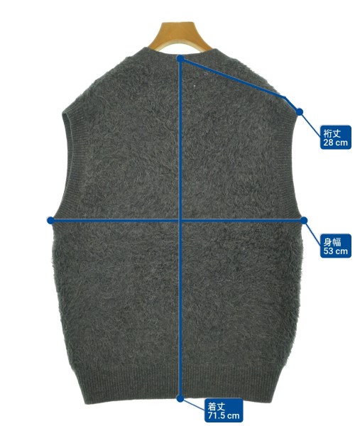 BEAUTY&YOUTH UNITED ARROWS（ビューティーアンドユースユナイテッドアローズ）ベスト グレー サイズ:F レディース/2200651611084