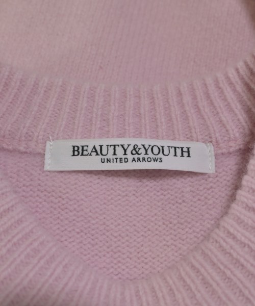 BEAUTY&YOUTH UNITED ARROWS（ビューティーアンドユースユナイテッドアローズ）ニット・セーター ピンク サイズ:F レディース/2200658146053