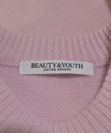 BEAUTY&YOUTH UNITED ARROWS（ビューティーアンドユースユナイテッドアローズ）ニット・セーター ピンク サイズ:F レディース/2200658146053