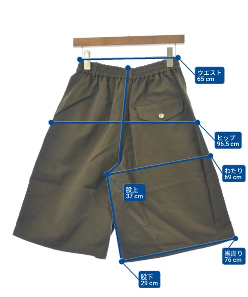 BEAUTY&YOUTH UNITED ARROWS（ビューティーアンドユースユナイテッドアローズ）ショートパンツ 茶 サイズ:S レディース/2200658227035
