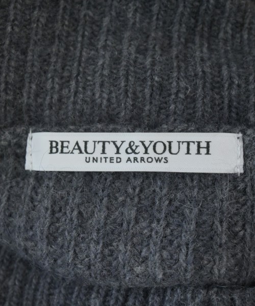 BEAUTY&YOUTH UNITED ARROWS（ビューティーアンドユースユナイテッドアローズ）ニット・セーター グレー サイズ:F レディース/2200655752011
