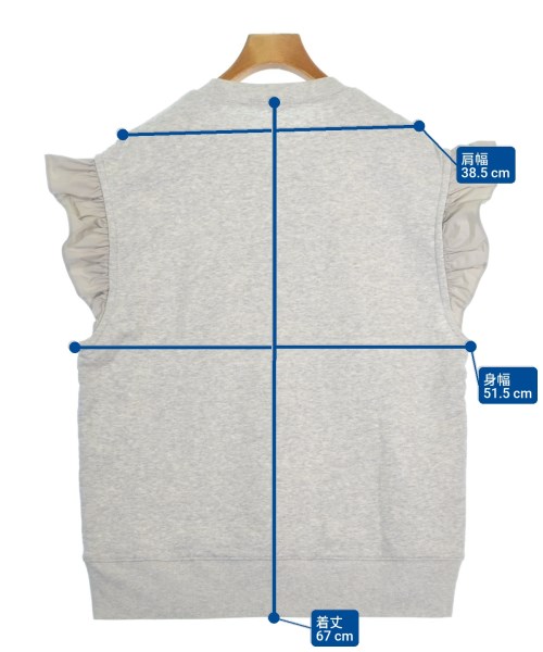 BEAUTY&YOUTH UNITED ARROWS（ビューティーアンドユースユナイテッドアローズ）スウェット グレー サイズ:F レディース/2200658545030