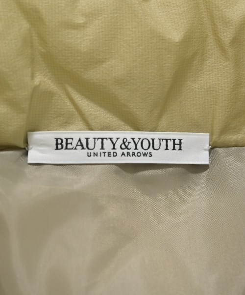 BEAUTY&YOUTH UNITED ARROWS（ビューティーアンドユースユナイテッドアローズ）ダウンジャケット/ダウンベスト ベージュ サイズ:M レディース/2200654693018