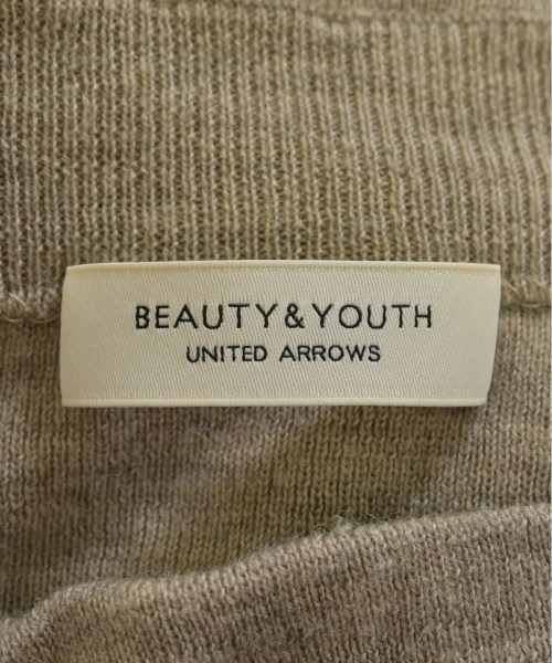 BEAUTY&YOUTH UNITED ARROWS（ビューティーアンドユースユナイテッドアローズ）ニット・セーター ベージュ サイズ:F レディース/2200655234029