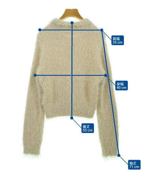 BEAUTY&YOUTH UNITED ARROWS（ビューティーアンドユースユナイテッドアローズ）カーディガン 白 サイズ:F レディース/2200655690054