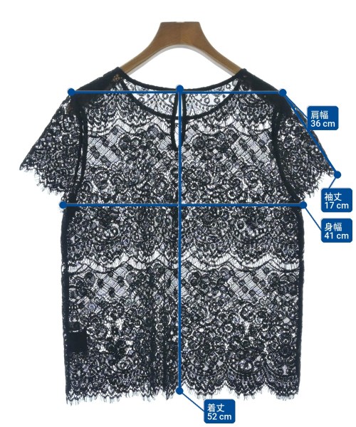 BEAUTY&YOUTH UNITED ARROWS（ビューティーアンドユースユナイテッドアローズ）ブラウス 黒 サイズ:-(M位) レディース/2200655004028