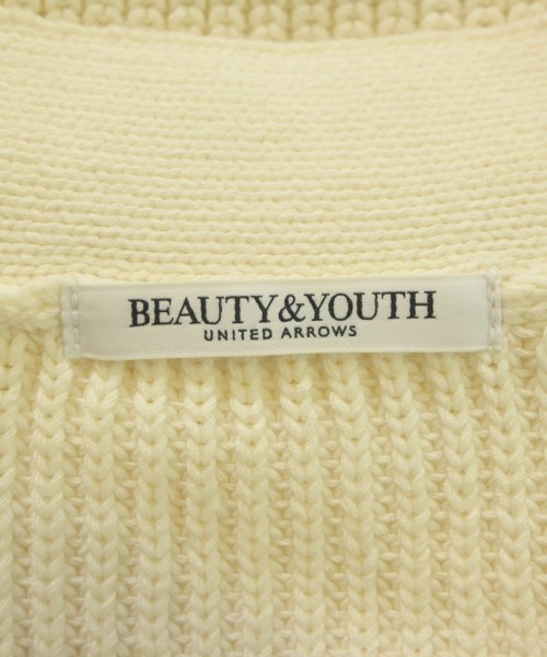 BEAUTY&YOUTH UNITED ARROWS（ビューティーアンドユースユナイテッドアローズ）カーディガン 白 サイズ:F レディース/2200657285142