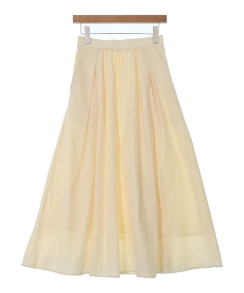 BEAUTY&YOUTH UNITED ARROWS(ビューティーアンドユースユナイテットアローズ)ロング・マキシ丈スカート 黄 サイズ:S/2200659715050