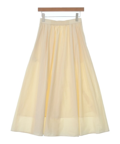 BEAUTY&YOUTH UNITED ARROWS（ビューティーアンドユースユナイテッドアローズ）ロング・マキシ丈スカート 黄 サイズ:S レディース/2200659715050