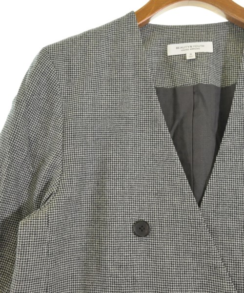 BEAUTY&YOUTH UNITED ARROWS（ビューティーアンドユースユナイテッドアローズ）ノーカラージャケット グレー サイズ:S レディース/2200653811017