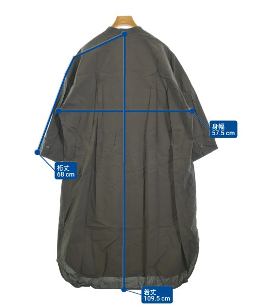 BEAUTY&YOUTH UNITED ARROWS（ビューティーアンドユースユナイテッドアローズ）シャツワンピース 茶 サイズ:F レディース/2200653811024