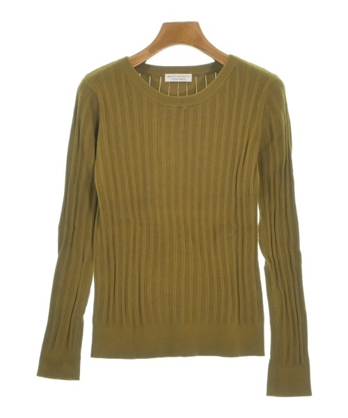 BEAUTY&YOUTH UNITED ARROWS(ビューティーアンドユースユナイテットアローズ)ニット・セーター 黄 サイズ:-(M位)/2200653811048