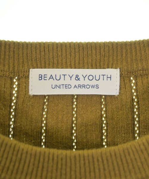 BEAUTY&YOUTH UNITED ARROWS（ビューティーアンドユースユナイテッドアローズ）ニット・セーター 黄 サイズ:-(M位) レディース/2200653811048