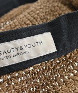 BEAUTY&YOUTH UNITED ARROWS（ビューティーアンドユースユナイテッドアローズ）ストローハット 茶 サイズ:- レディース/2200658762109