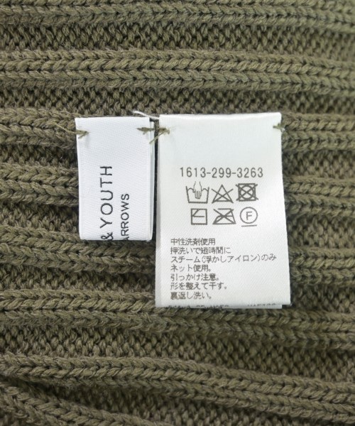 BEAUTY&YOUTH UNITED ARROWS（ビューティーアンドユースユナイテッドアローズ）ニット・セーター カーキ サイズ:-(M位) レディース/2200661116029