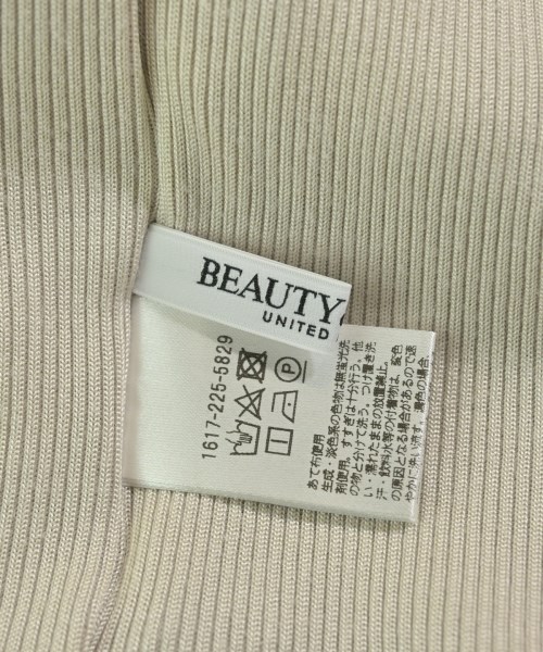 BEAUTY&YOUTH UNITED ARROWS（ビューティーアンドユースユナイテッドアローズ）ニット・セーター ベージュ サイズ:F レディース/2200659262141