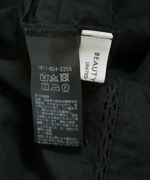 BEAUTY&YOUTH UNITED ARROWS（ビューティーアンドユースユナイテッドアローズ）ブラウス 黒 サイズ:F レディース/2200705966061