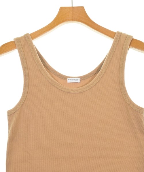 BEAUTY&YOUTH UNITED ARROWS（ビューティーアンドユースユナイテッドアローズ）タンクトップ ベージュ サイズ:-(S位) レディース/2200703251039