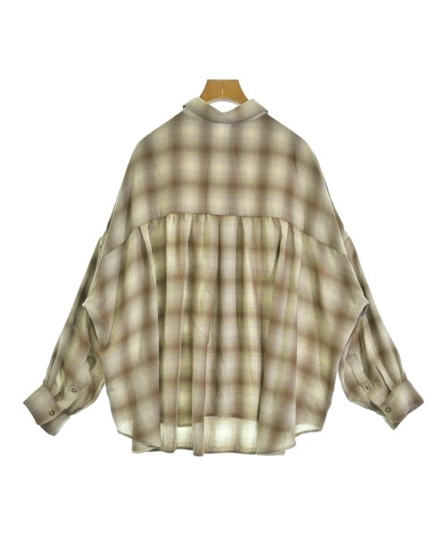 BEAUTY&YOUTH UNITED ARROWS（ビューティーアンドユースユナイテッドアローズ）カジュアルシャツ 茶 サイズ:F レディース/2200706405088
