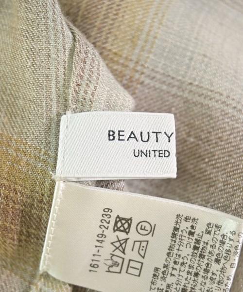 BEAUTY&YOUTH UNITED ARROWS（ビューティーアンドユースユナイテッドアローズ）カジュアルシャツ 茶 サイズ:F レディース/2200706405088