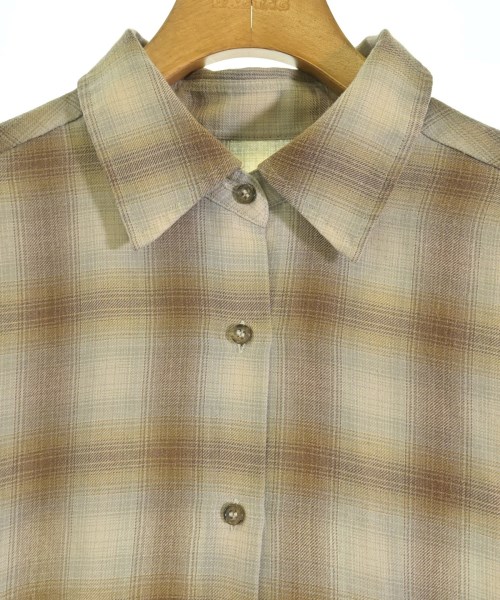 BEAUTY&YOUTH UNITED ARROWS（ビューティーアンドユースユナイテッドアローズ）カジュアルシャツ 茶 サイズ:F レディース/2200706405088