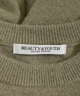 BEAUTY&YOUTH UNITED ARROWS（ビューティーアンドユースユナイテッドアローズ）ニット・セーター カーキ サイズ:F レディース/2200711212039