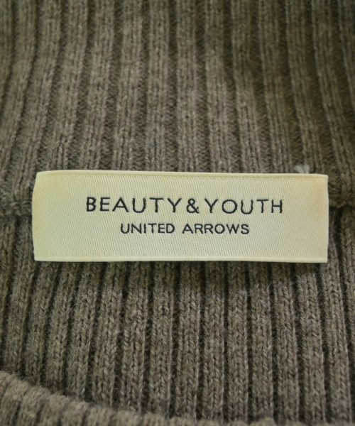 BEAUTY&YOUTH UNITED ARROWS（ビューティーアンドユースユナイテッドアローズ）ニット・セーター 茶 サイズ:-(M位) レディース/2200707293097