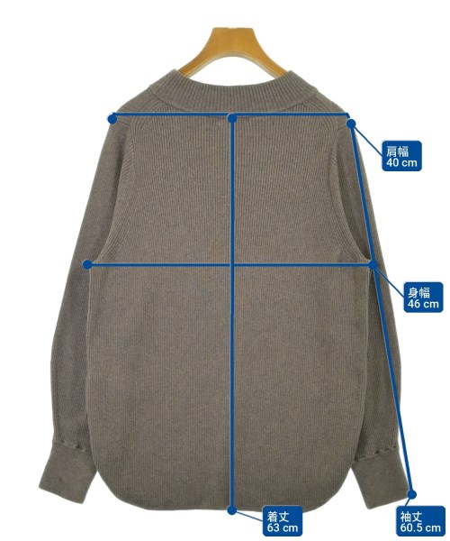 BEAUTY&YOUTH UNITED ARROWS（ビューティーアンドユースユナイテッドアローズ）ニット・セーター 茶 サイズ:-(M位) レディース/2200707293097