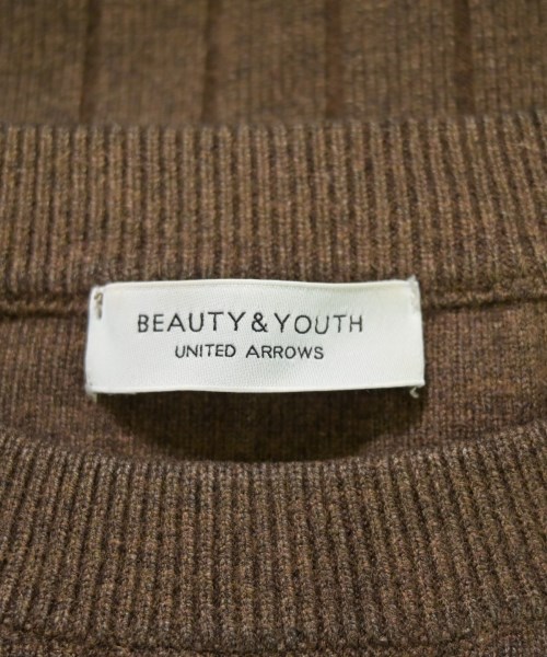 BEAUTY&YOUTH UNITED ARROWS（ビューティーアンドユースユナイテッドアローズ）ニット・セーター 茶 サイズ:-(M位) レディース/2200708879023