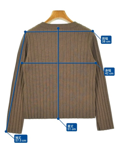 BEAUTY&YOUTH UNITED ARROWS（ビューティーアンドユースユナイテッドアローズ）ニット・セーター 茶 サイズ:-(M位) レディース/2200708879023