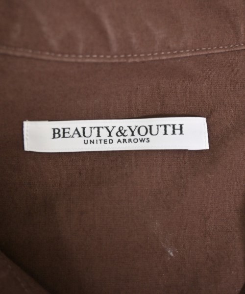 BEAUTY&YOUTH UNITED ARROWS（ビューティーアンドユースユナイテッドアローズ）ブラウス 茶 サイズ:F レディース/2200709243052