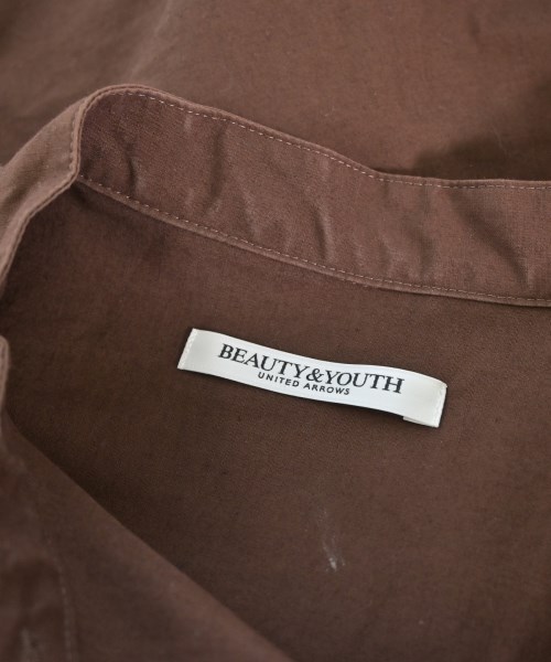 BEAUTY&YOUTH UNITED ARROWS（ビューティーアンドユースユナイテッドアローズ）ブラウス 茶 サイズ:F レディース/2200709243052