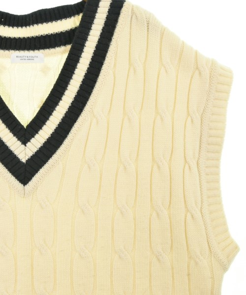 BEAUTY&YOUTH UNITED ARROWS（ビューティーアンドユースユナイテッドアローズ）ベスト 白 サイズ:F レディース/2200709271031