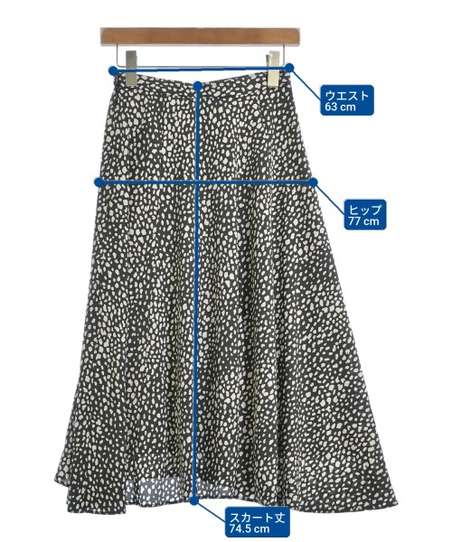 BEAUTY&YOUTH UNITED ARROWS（ビューティーアンドユースユナイテッドアローズ）ロング・マキシ丈スカート 黒 サイズ:S レディース/2200709271062