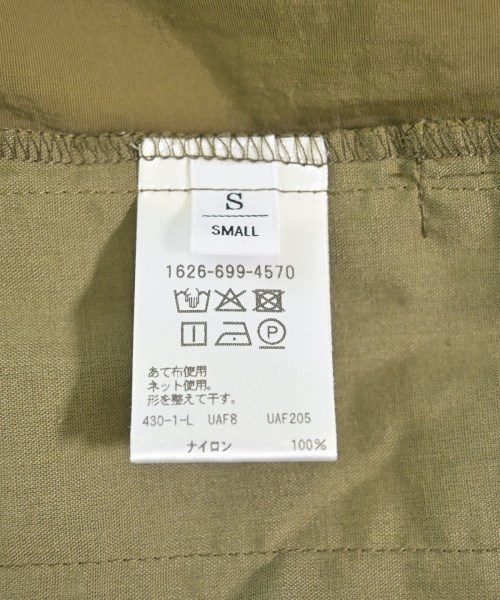 BEAUTY&YOUTH UNITED ARROWS（ビューティーアンドユースユナイテッドアローズ）オールインワン/サロペット カーキ サイズ:S レディース/2200710201010