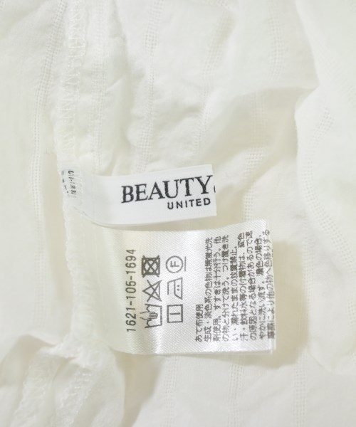 BEAUTY&YOUTH UNITED ARROWS（ビューティーアンドユースユナイテッドアローズ）ブラウス 白 サイズ:F レディース/2200693912132