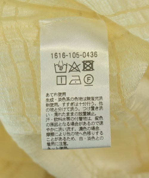BEAUTY&YOUTH UNITED ARROWS（ビューティーアンドユースユナイテッドアローズ）カジュアルシャツ 黄 サイズ:F レディース/2200708612200