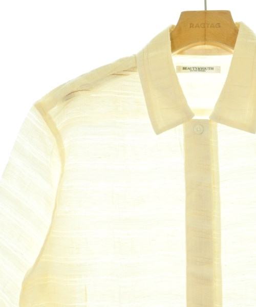 BEAUTY&YOUTH UNITED ARROWS（ビューティーアンドユースユナイテッドアローズ）カジュアルシャツ 黄 サイズ:F レディース/2200708612200