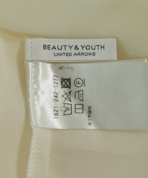 BEAUTY&YOUTH UNITED ARROWS（ビューティーアンドユースユナイテッドアローズ）ブラウス 白 サイズ:F レディース/2200709196143