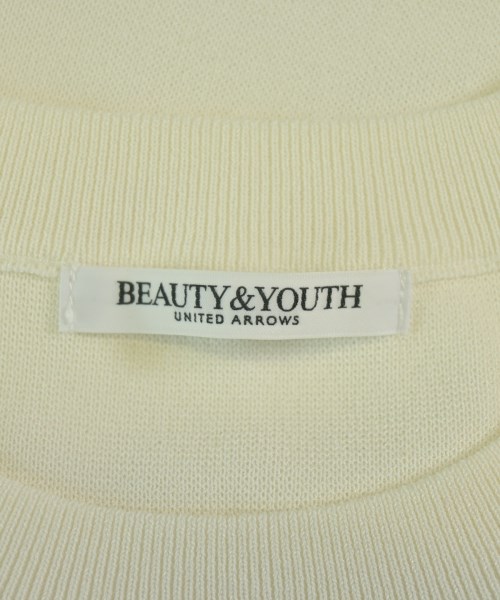 BEAUTY&YOUTH UNITED ARROWS（ビューティーアンドユースユナイテッドアローズ）ニット・セーター 白 サイズ:F レディース/2200709312017