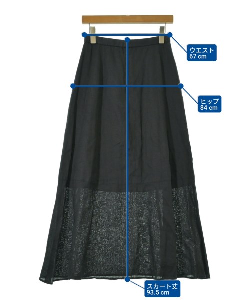 BEAUTY&YOUTH UNITED ARROWS（ビューティーアンドユースユナイテッドアローズ）ロング・マキシ丈スカート 黒 サイズ:M レディース/2200709459095